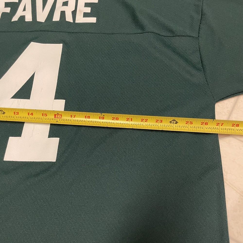 Vintage Green Bay Packers Football Jersey Brett Favre Mens Size XXL NFL 90s - Picture 12 of 12